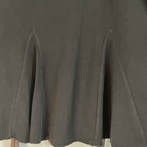 BRIGGS NEW YORK PLEATED MIDI SKIRT BLACK SIZE 12 - Picture 2 of 9